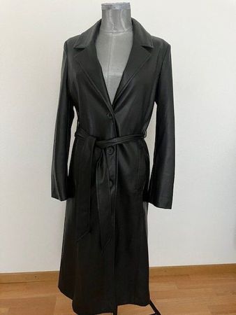 Manteau similicuir Stradivarius - Taille S -