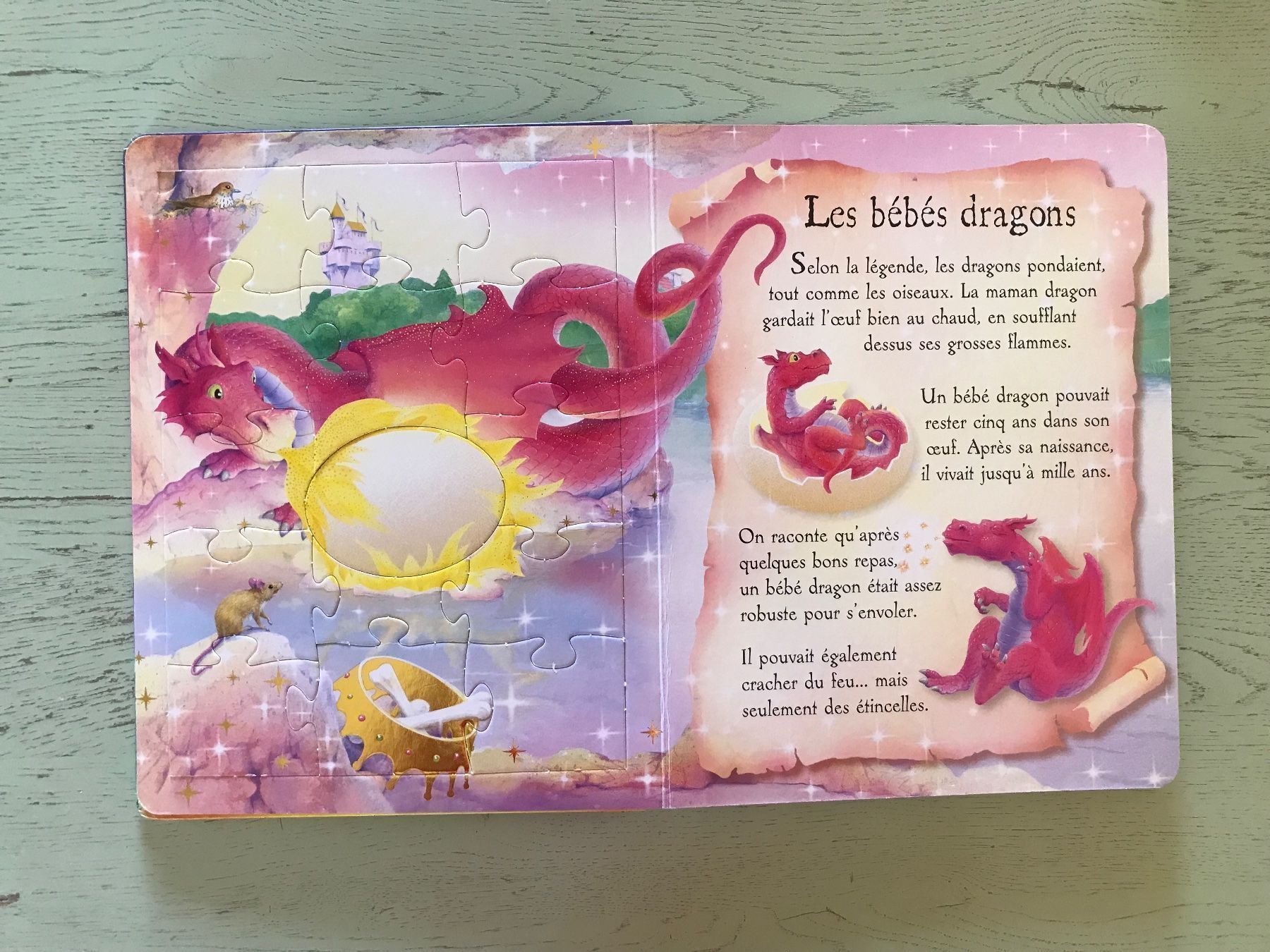 Puzzle: Livre 6 puzzles dragons – Usato da Chêne-Bougeries venduto da Assouille 6