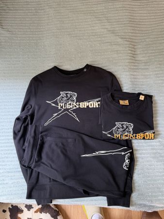 Plein Sport Set XL – Sweatshirt, T-Shirt & Jogginghose