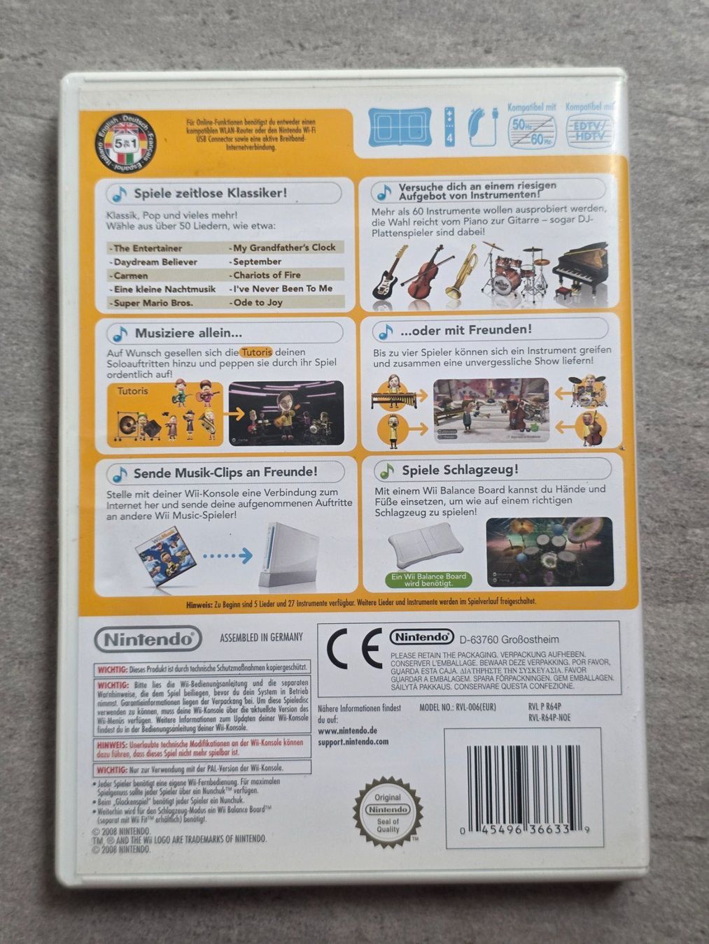 Nintendo Spiele: Nintendo Wii - Music – Gebraucht aus Münchenbuchsee von RipiRip 2