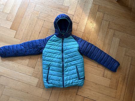 Jack Wolfskin Steppjacke blau türkis Grösse 164