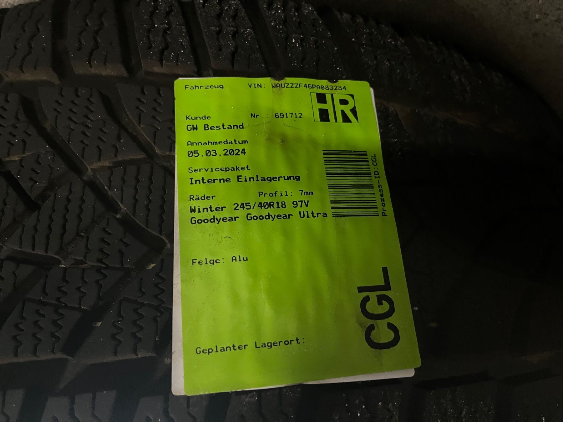 Pneumatici & Ruote complete: Winterräder Audi S4 2023 – Usato da Hefenhofen venduto da Martin_Keller 1