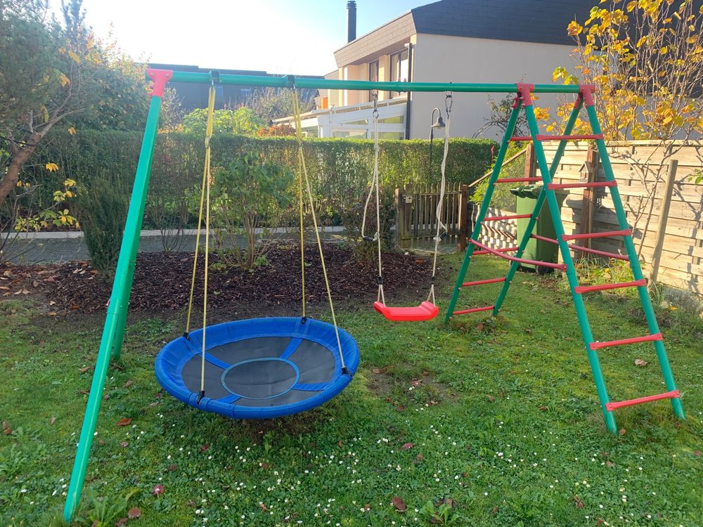 Klettergerüst mit Schaukel für Garten Kaufen auf Ricardo