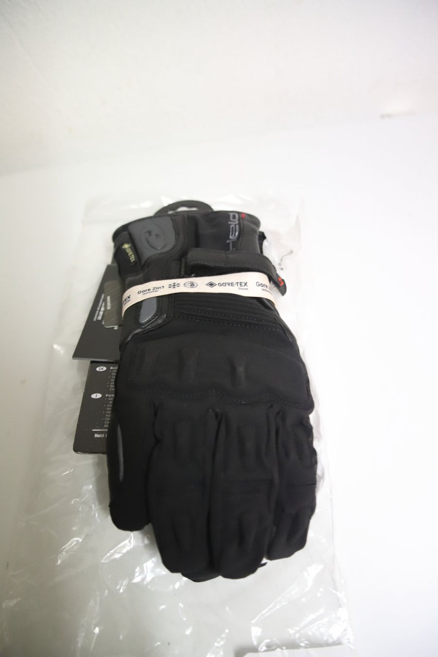 Held Guanti & manicotti: Held Motorradhandschuh Satu 2in1 Grösse 10 – Nuovo e nell'imballaggio originale da Buchs SG venduto da Recoon