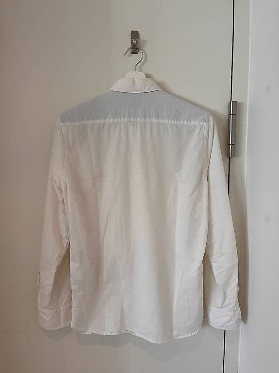 Camicie: Levi's Baumwolle Hemd weiss Slimfit S – Usato da Winterthur venduto da pabe91 2