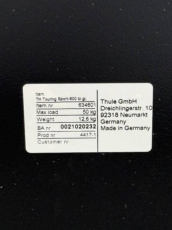 Dachboxen: Thule Dachbox inkl. Dachträgersystem – Gebraucht aus Domat/Ems von MB11. 4