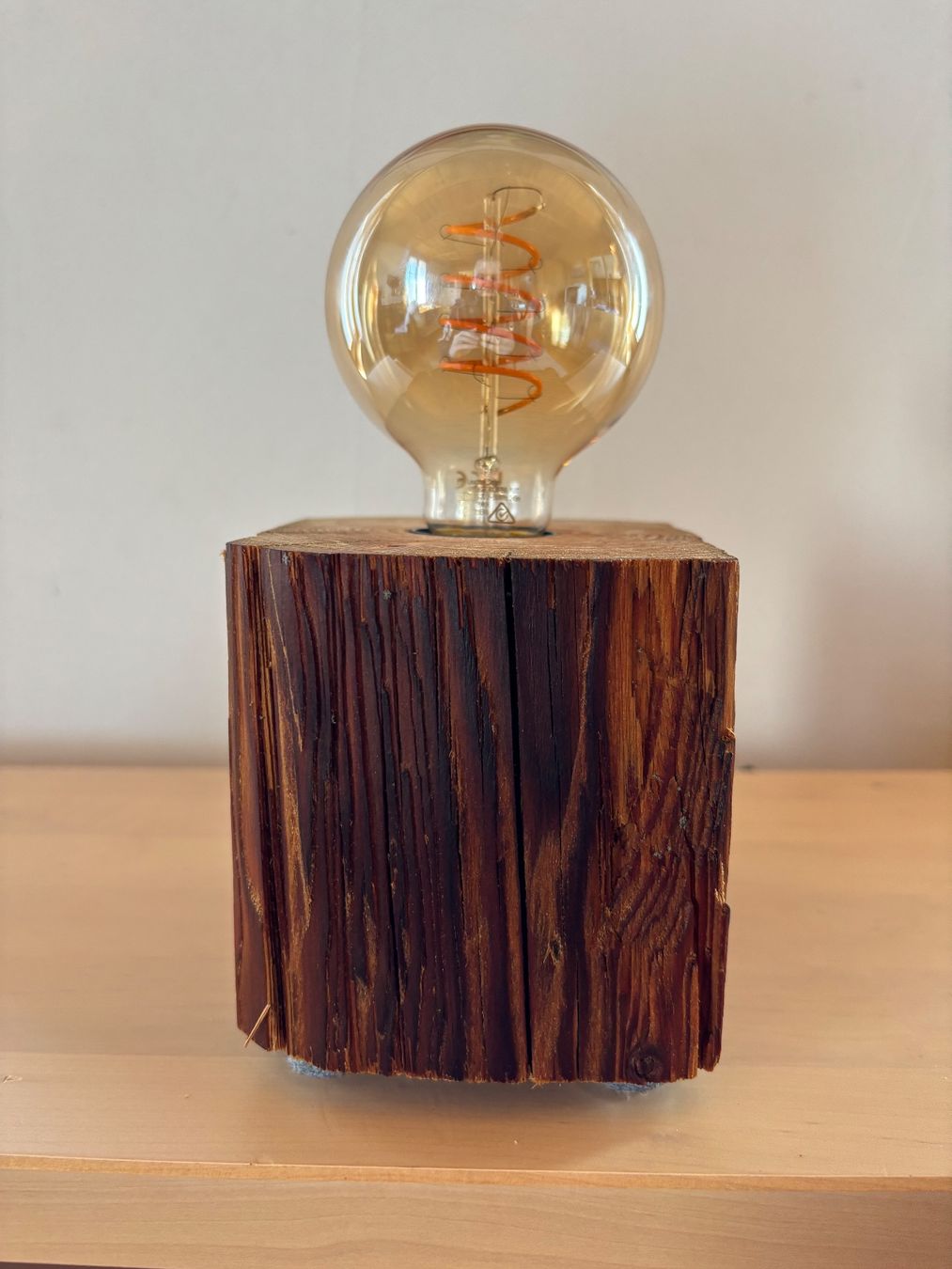 Lampade: Altholzlampe rustikal / DIY-Lampe / Nr 3 – Nuovo (secondo la descrizione) da Flawil venduto da lukas002 5