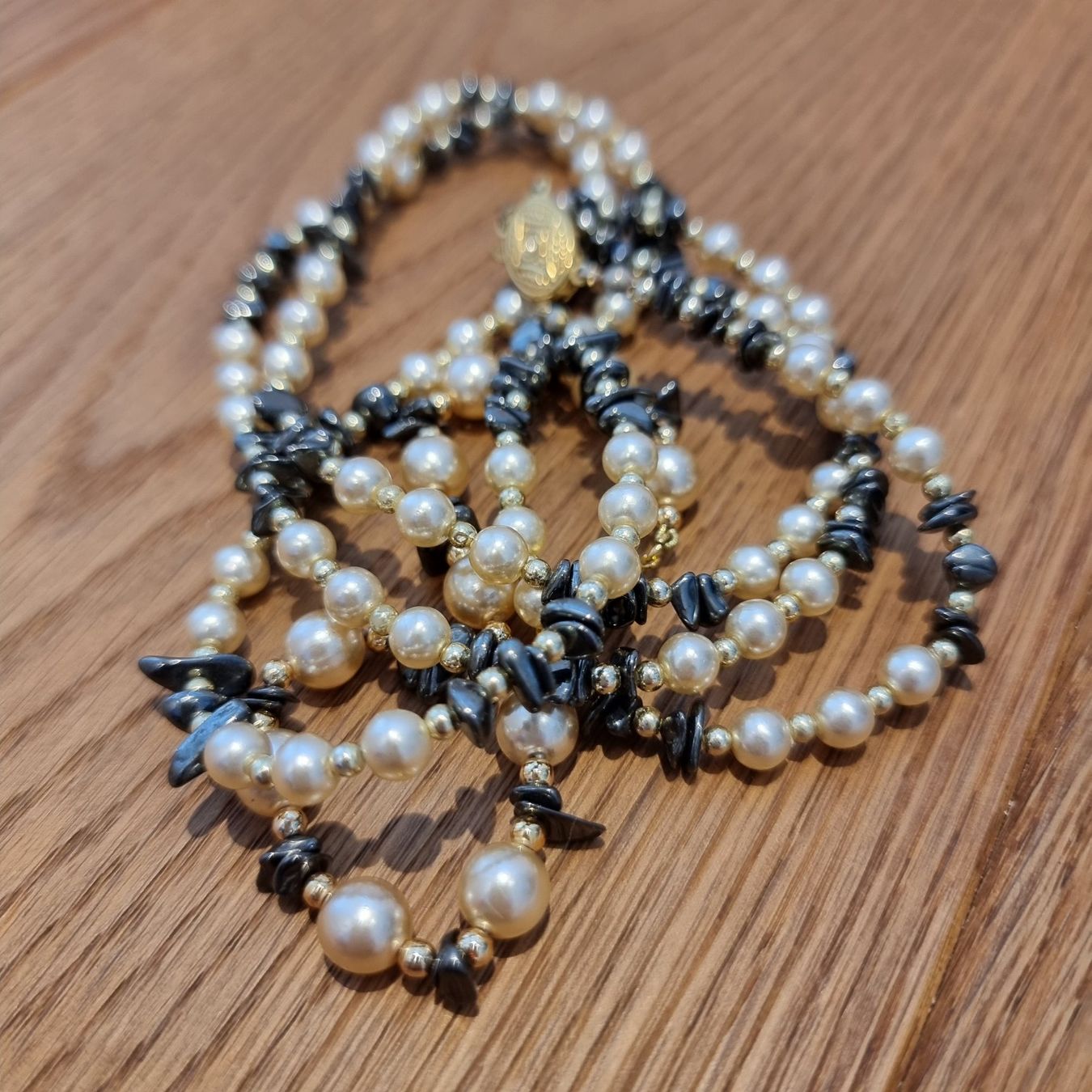 Catenine: Elegantes Perlencollier mit Armband, perlenkette – Nuovo (secondo la descrizione) da Gammen venduto da home_brocki 2