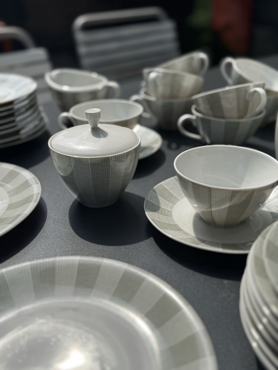 Geschirrsets: Midcentury Geschirr-Set, unbenutzt – Neu (gemäss Beschreibung) aus Basel von phf4058 5