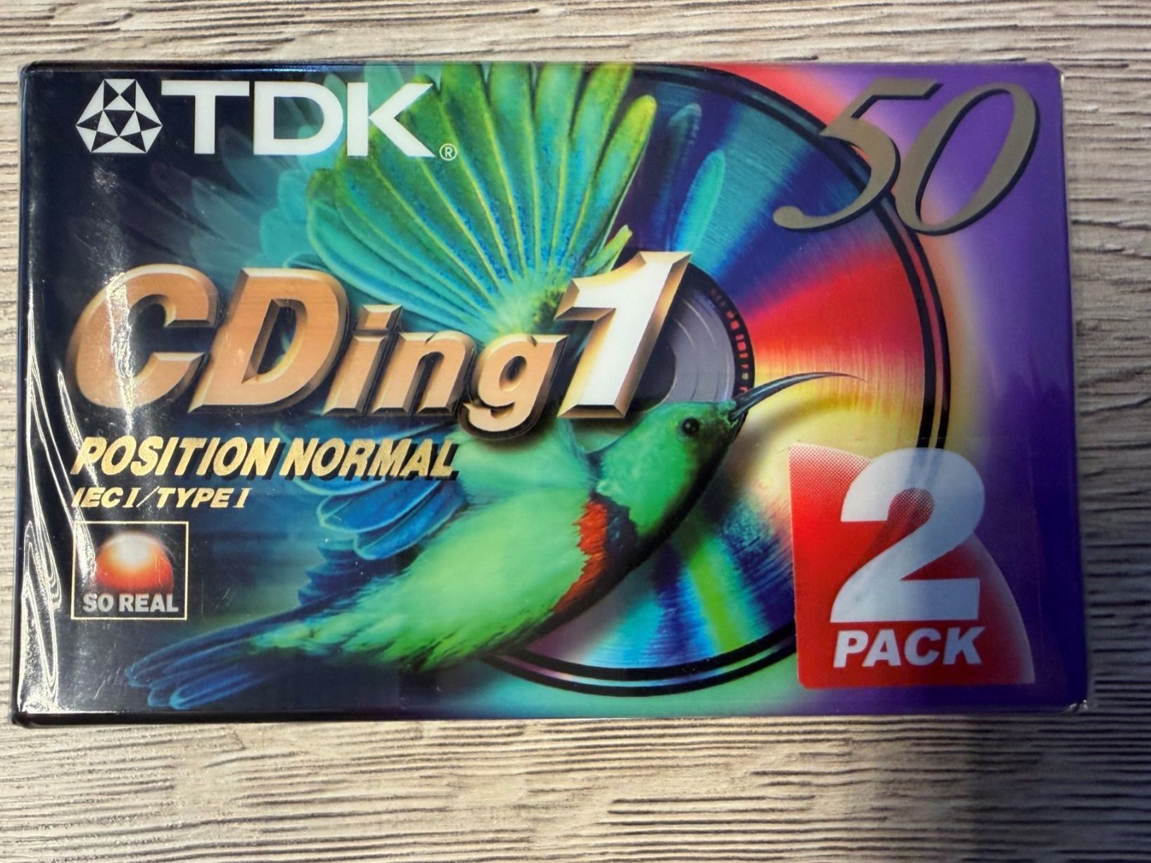 Musicassette: 10 Stk TDK - CDing1 50 Typ1 Normal OVP – Nuovo e nell'imballaggio originale da Klingnau venduto da AudioVision 1