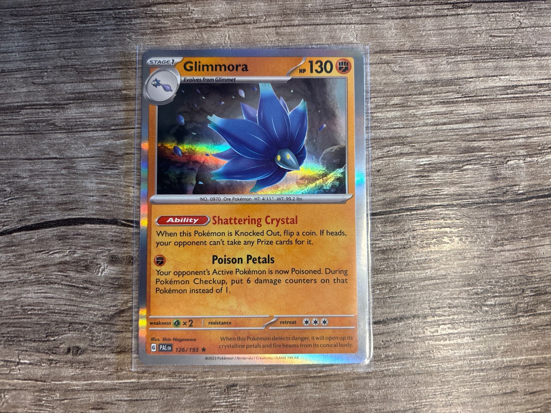 Pokémon Carte collezionabili: Glimmora PAL EN NM Holo – Nuovo (secondo la descrizione) da Frutigen venduto da swissTCGworld