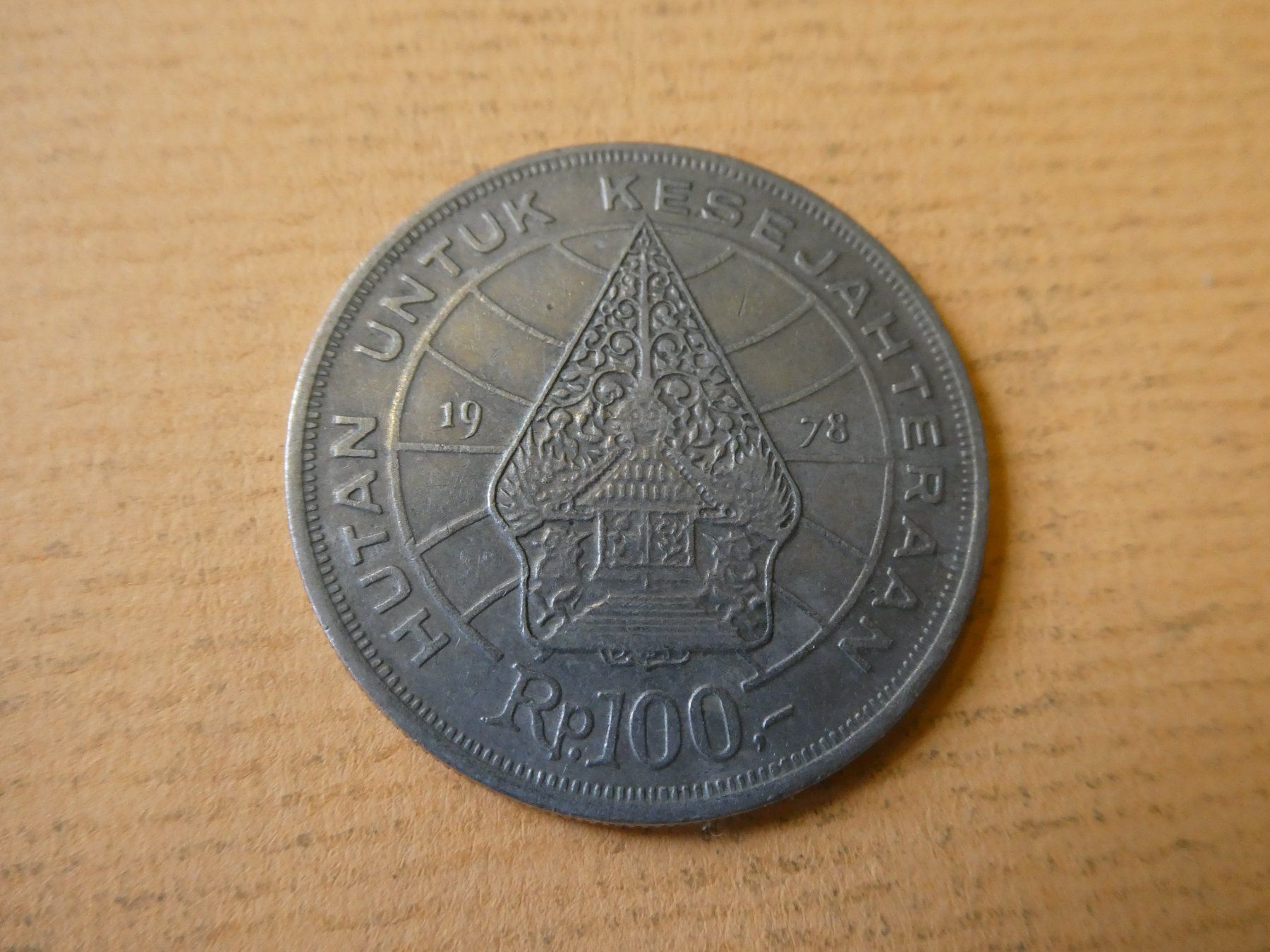Tutti le monete: Indonesien 1978, 100  Rupees – Usato da Hinterforst venduto da Rohusri 1