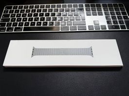 Apple Watch Gliederarmband 42 mm in Silver