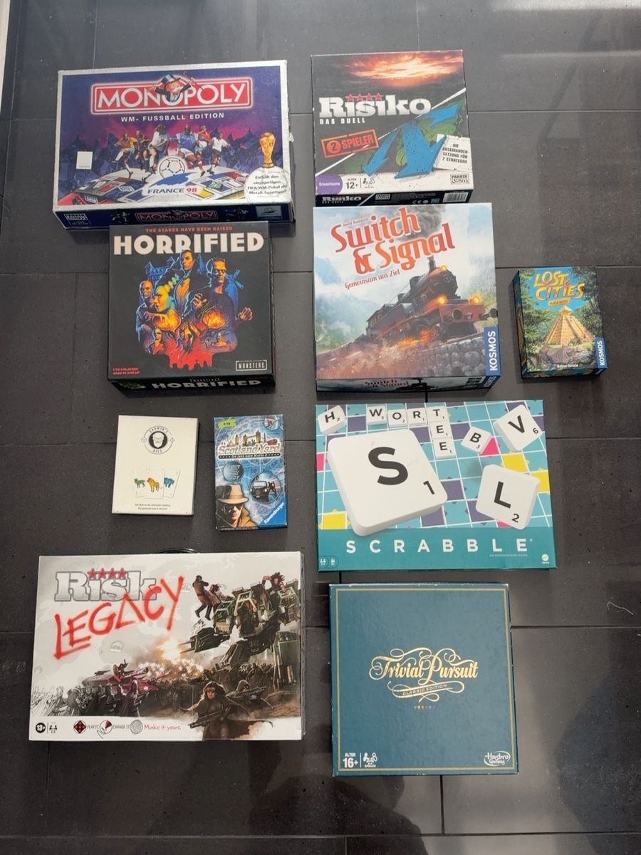 Spiele: Brettspiel Sammlung – Neu (gemäss Beschreibung) aus Tägerig von acab25
