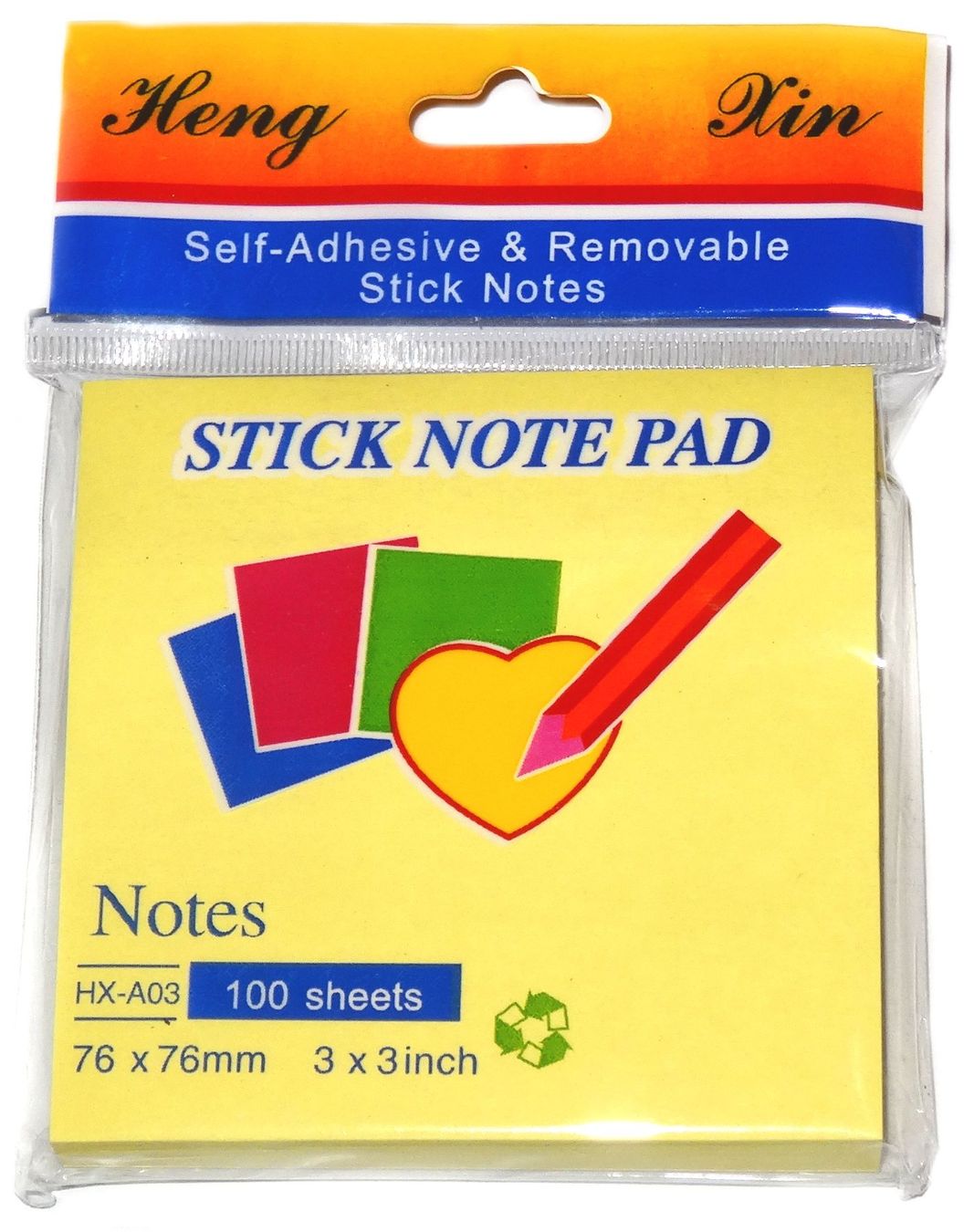 Blocchi: Haftnotizen  76 x 76 mm 100 Blatt – Nuovo e nell'imballaggio originale da Spreitenbach venduto da mario-shop.xs