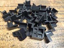 lego 91501 lot de 35 pièces Black Panel 2 x 2 x 1 Corner