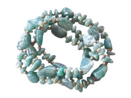 Kette Amazonit Vintage