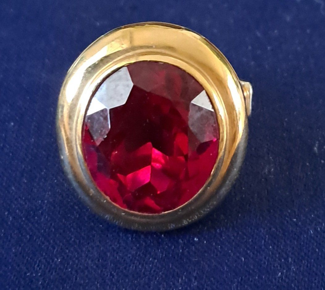 Ringe: Gelb Gold Ring /RUBIN /UNIKAT – Neu (gemäss Beschreibung) aus Glattbrugg von mah_c5jk