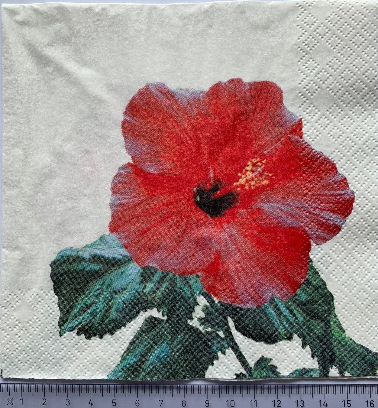 Serviettes: Serviette Blume Hibiscus Sommer – Neuf (Voir description) à Auenstein par mar_8mxd