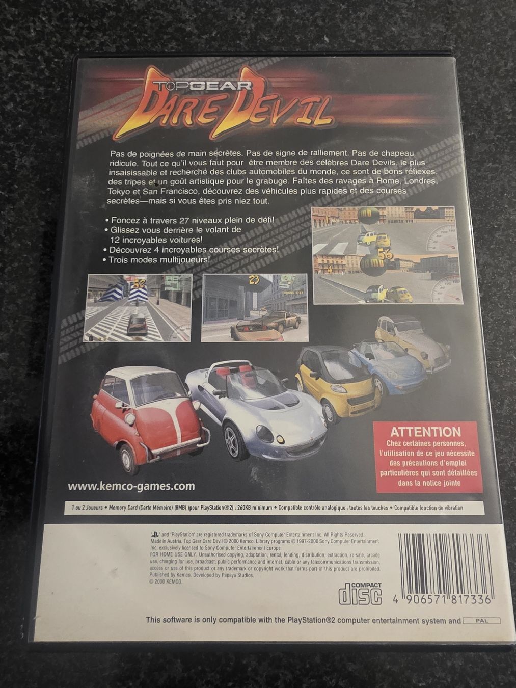 Spiele: Top Gear Dare Devil PS2 – Gebraucht aus Chavornay von Crash37 1