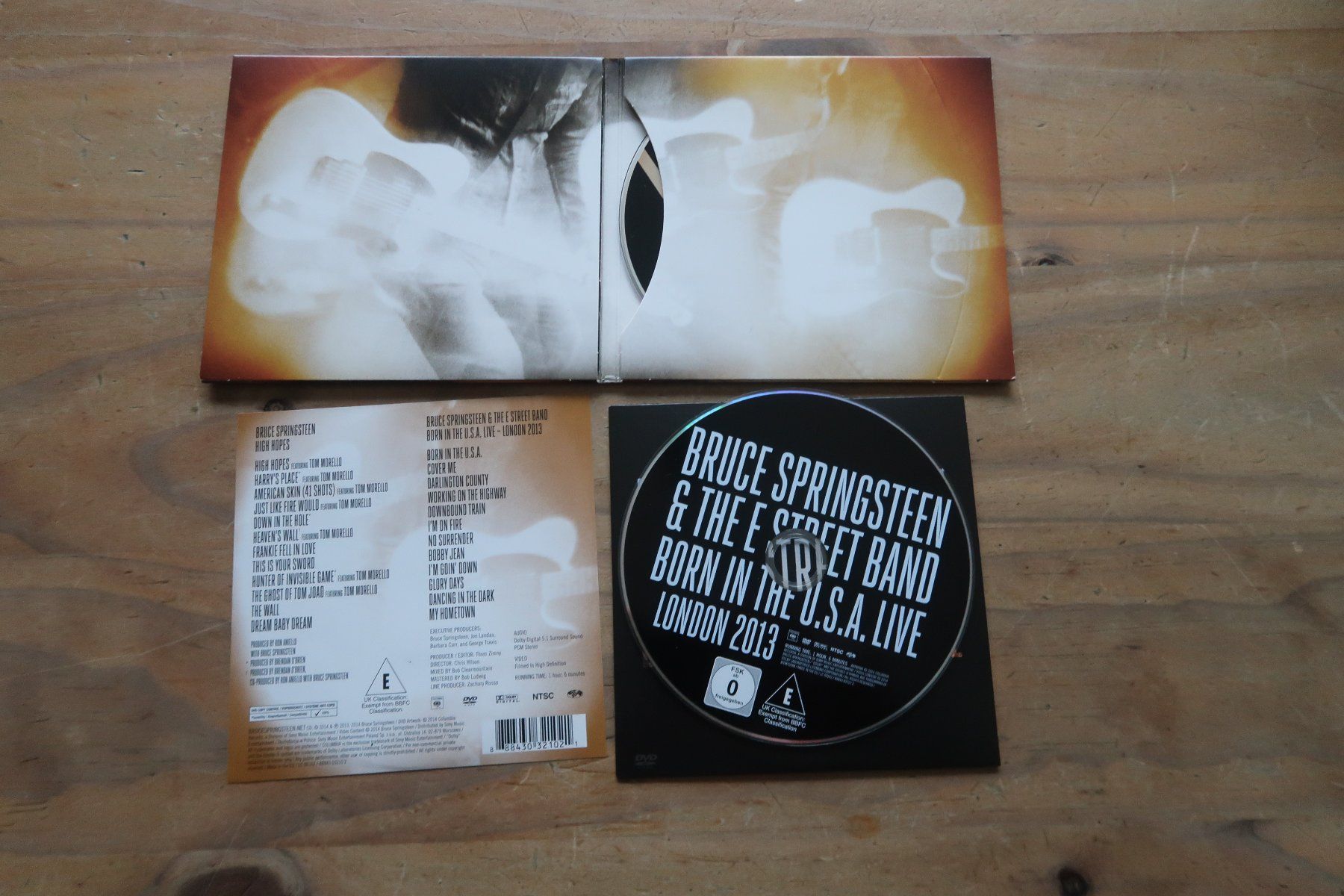 CD: BRUCE SPRINGSTEEN - HIGH HOPES - CD + BONUS DVD – Usato da Basel venduto da Patiscat 6
