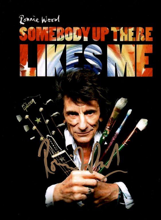 Autografi: Ronnie WOOD / TOP AUTOGRAMM – Usato da Egg b. Zürich venduto da Dbunny