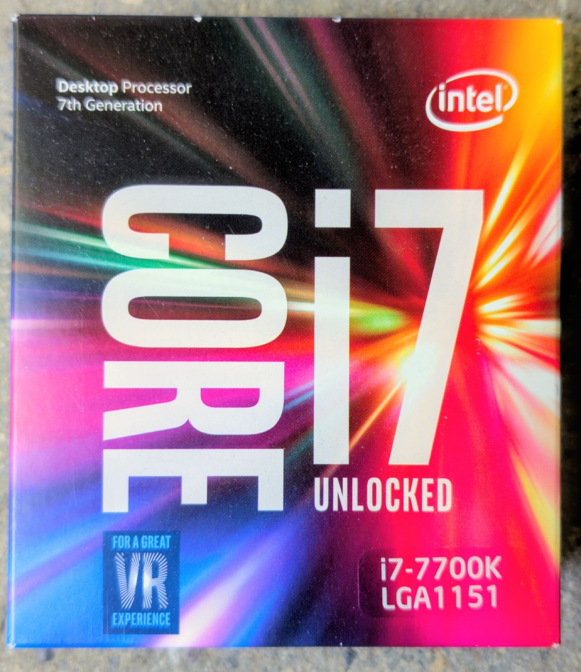 Intel Componenti elettronici: Intel Core i7-7700K CPU LGA1151 Unlocked Desktop Processor – Usato da Zürich venduto da hanso-foundation