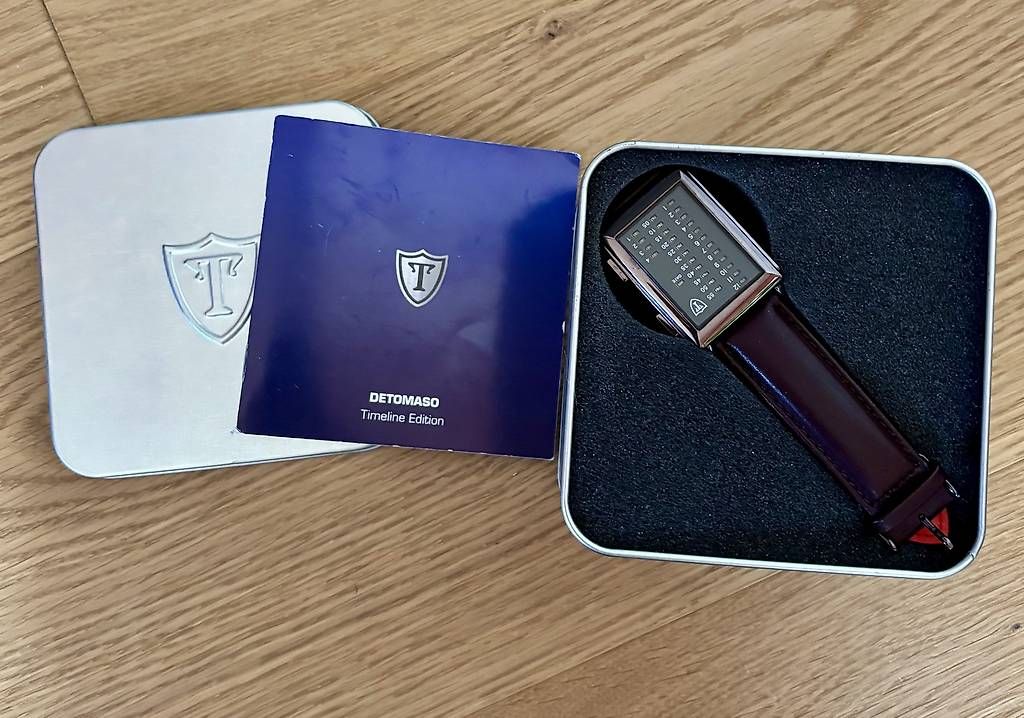 De Tomaso Montres: Detomaso Spacy Timeline Edition Herrenuhr – D'occasion à Oberaach par sinsemilla13