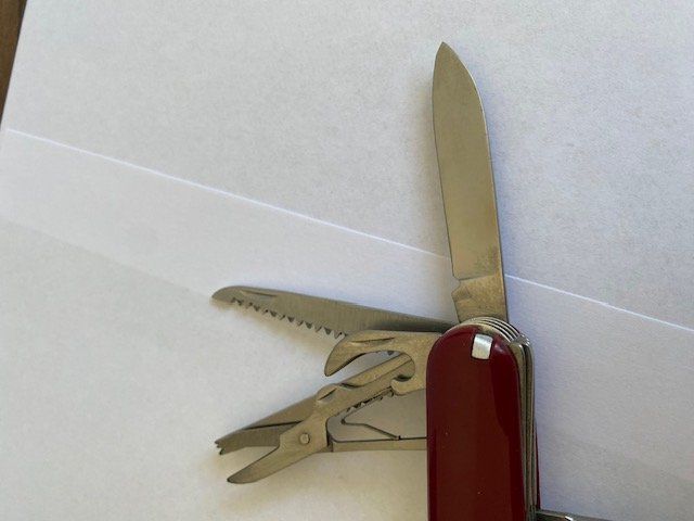 Coltelli tascabile: SACKMESSER MIT 2 SÄGEN UND SCHERE  USW. – Usato da Chur venduto da silbermon 4