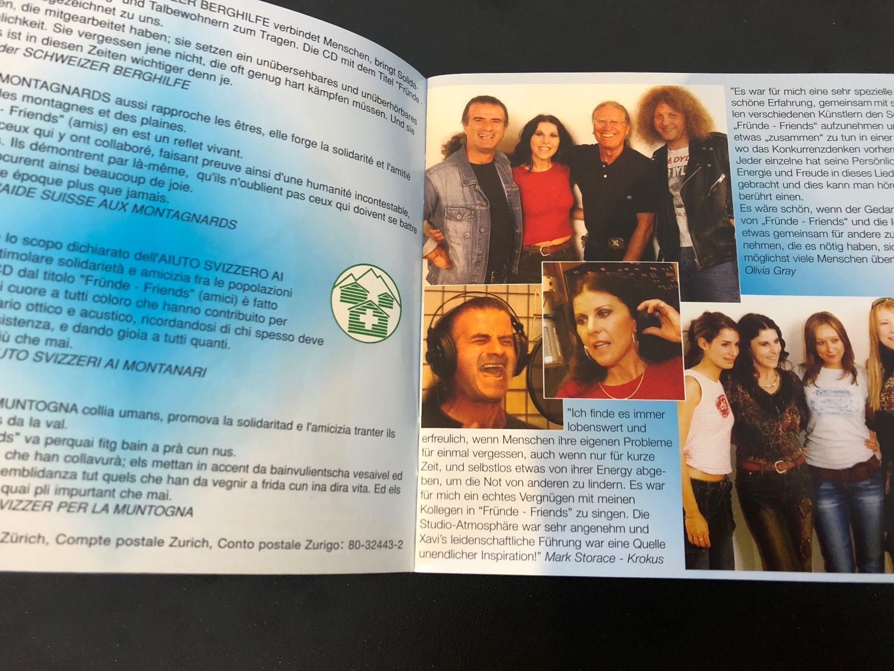 CD: Fründe - Friends (CH) 2CD – Usato da Schübelbach venduto da Klabauterli 2