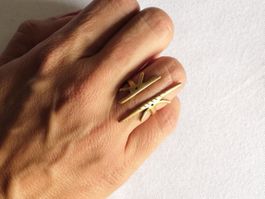 Oracle Ring | Catori life jewelry, rustic minimal ring, wrap