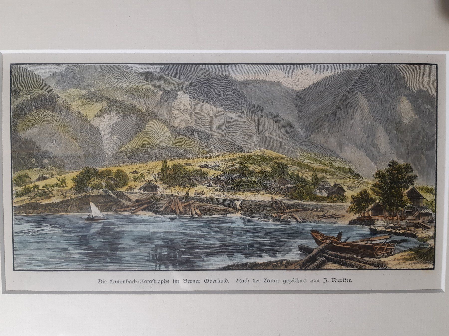 Grafica & Litografie: Litho Katastrophe Lommbach – Usato da Grindelwald venduto da carro5 1