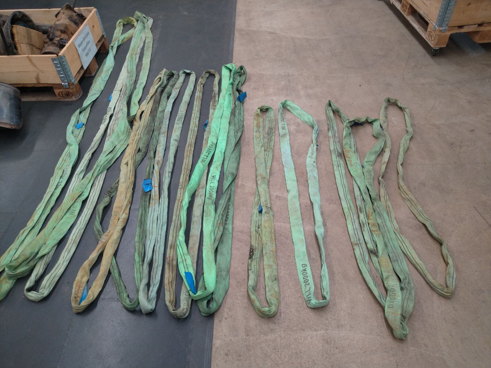 Attrezzatura da arrampicata: Hebegurten Rundschlinge Krangueten – Usato da Steinen venduto da Blackcadillac 1