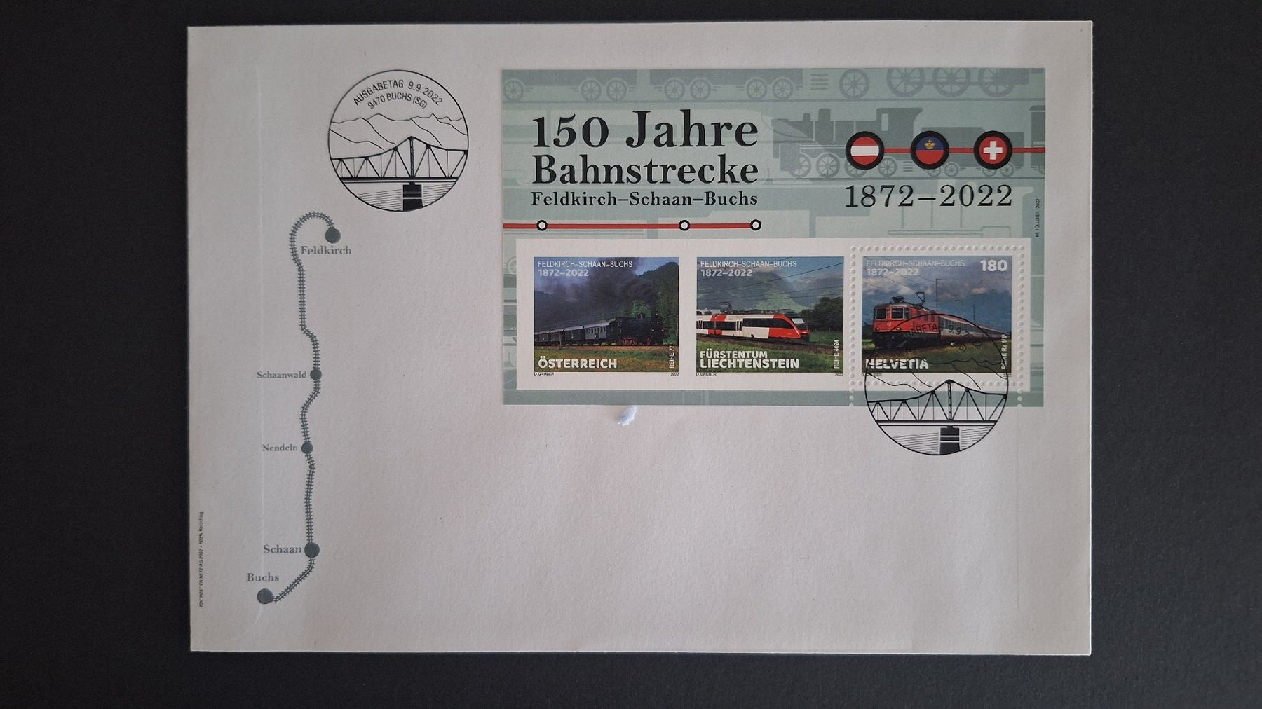 Alle Briefmarken: 2022 Nr.1924B FDC Sonderblock – Neu (gemäss Beschreibung) aus Pratteln von walti-6060