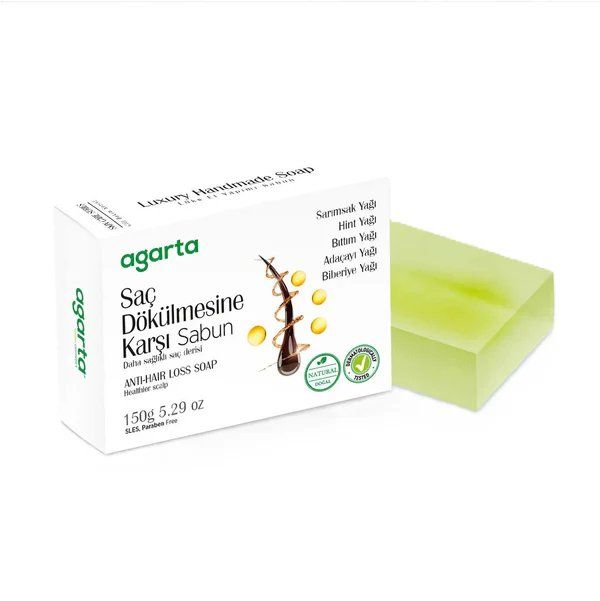Duschen: Agarta handgemachte Seife gegen Haarausfall – Neu und originalverpackt aus Zürich von Ice_only