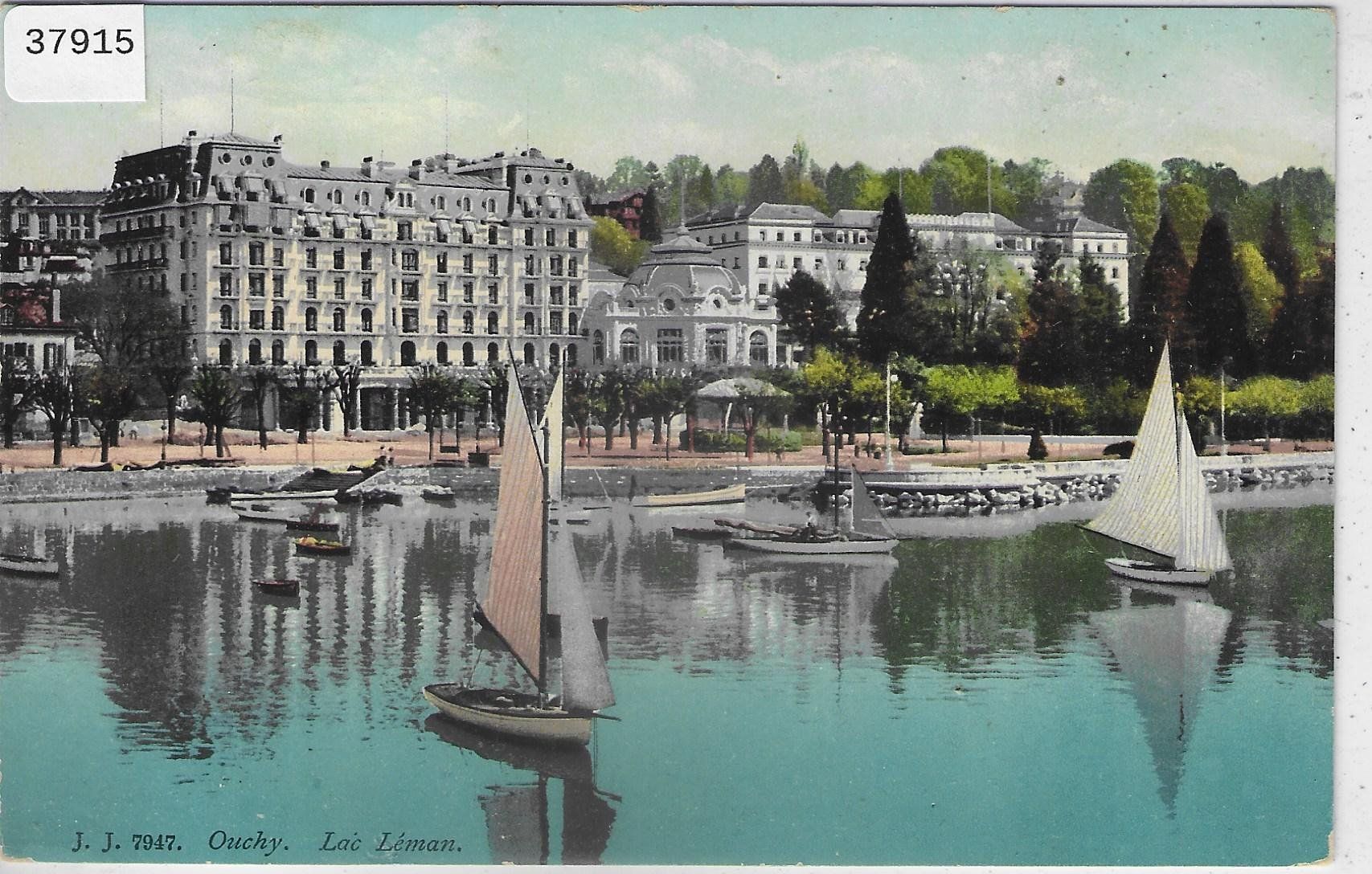 Cartoline postali: Ouchy - Lac Leman - Litho – Usato da Ettingen venduto da Kartenplanet