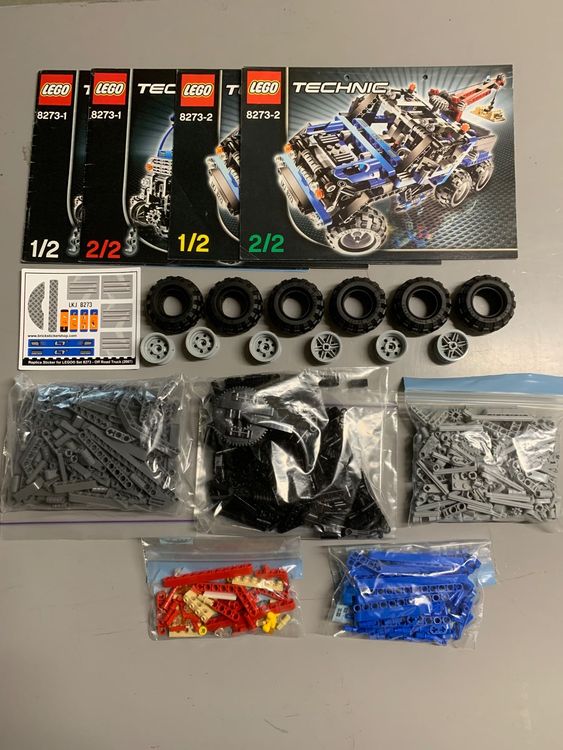 LEGO Technic 8273, 100% kompl. für beide Varianten, ab 1.00. (Gebraucht ...