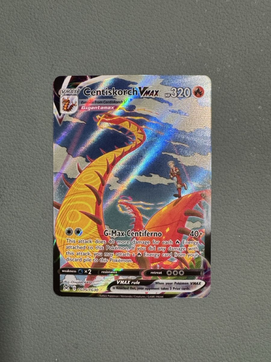 Pokémon Carte collezionabili: Centiskorch Vmax EN - Near Mint – Nuovo (secondo la descrizione) da Horgen venduto da ric_tz6s
