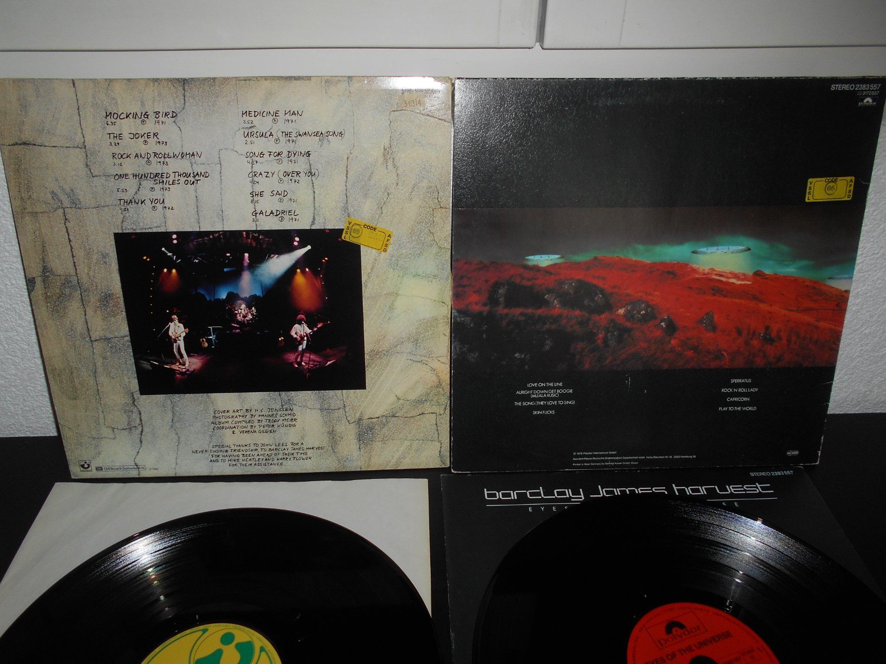 Dischi in vinile: 2 LPs Barclay James Harvest – Usato da Aarberg venduto da witchhunter01 2