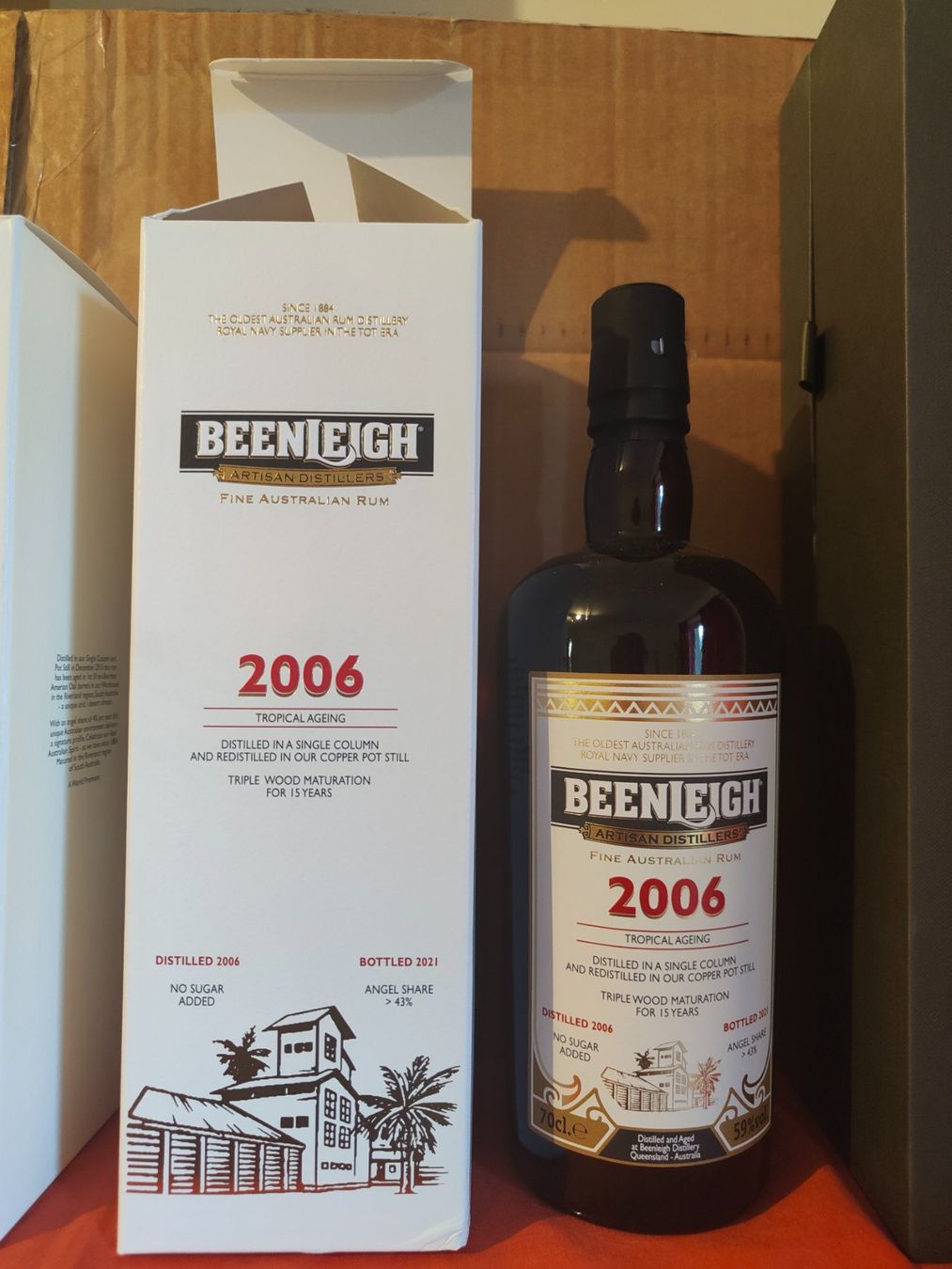 Spiritueux: Velier Beenleigh 2006 59% – Neuf avec emballage d'origine à Ste-Croix par com_k2zb