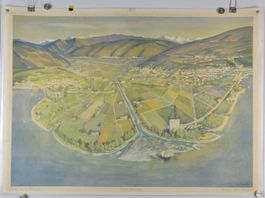 Schulwandbild Zaccheo "Delta de la Maggia" #marx Sonderpreis