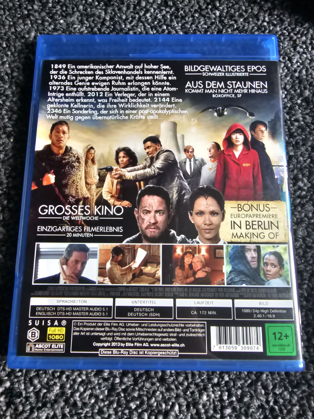 Tutti i DVDs: Cloud Atlas Blu-ray  – Usato da Ruswil venduto da jan_bxl5 1