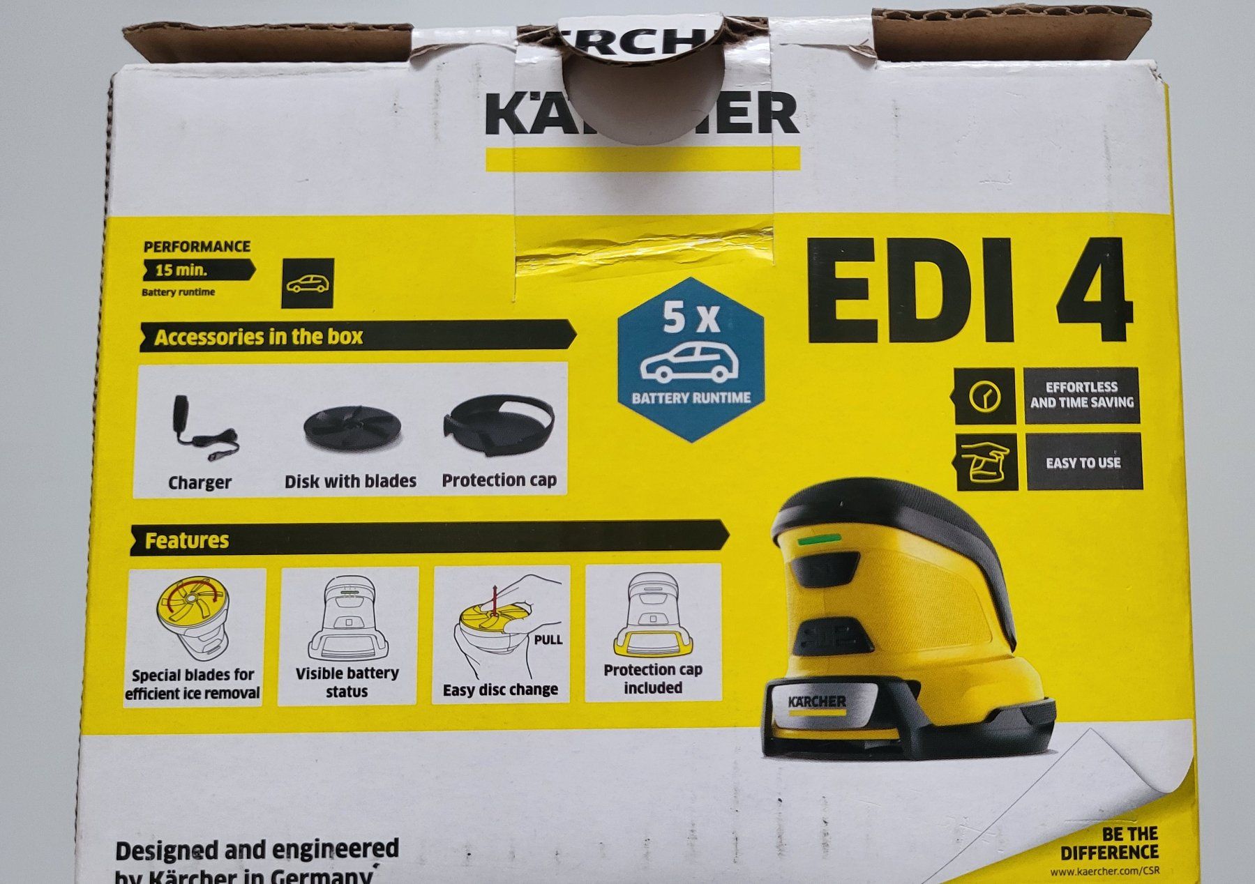 Kärcher Tutte le macchine: Kärcher EDI 4 Elektrischer Eisreiniger Eiskratzer – Nuovo (secondo la descrizione) da Davos Dorf venduto da Milwaukee02 8