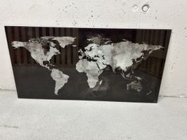 Artverum Sigel Magnettafel Weltkarte