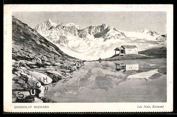 Ansichtskarten: AK Zermatt, Lac Noir – Gebraucht aus Berlin von bartko-reher