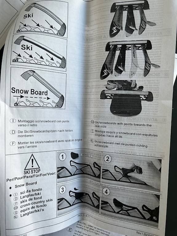 Dachträger: Ski oder Snowboardträger – Gebraucht aus Niederlenz von haumar 1