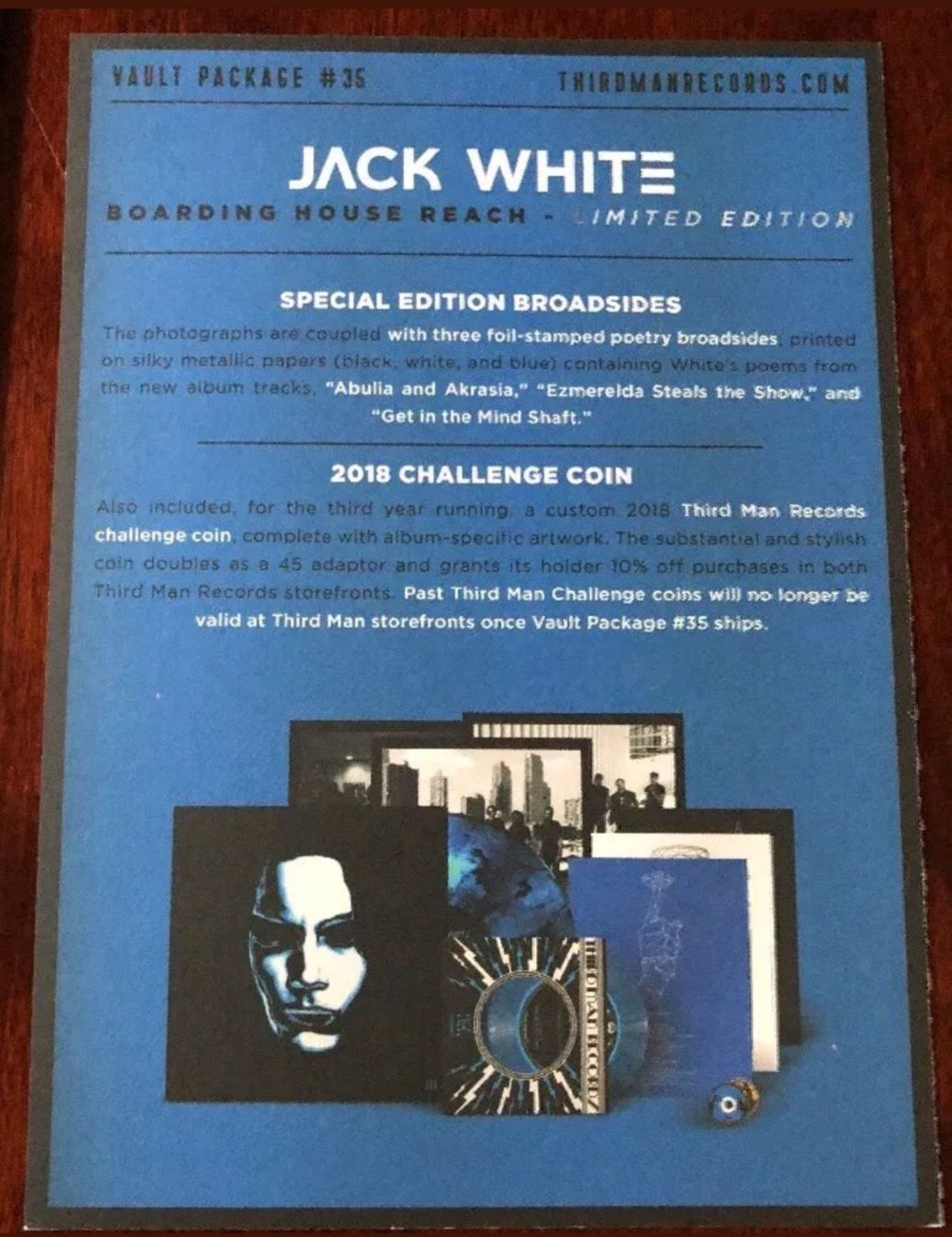 Dischi in vinile: Jack White / Third Man Records Vault #35 – Nuovo e nell'imballaggio originale da Cortaillod venduto da signep 4