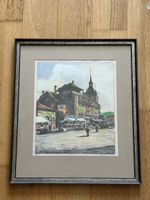 Lithographie Holländerturm H.A. Gottfried Lüscher