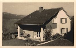 🏡 Ansichtskarte Vintage Haus Ipsach, Quellmatt Unikat?