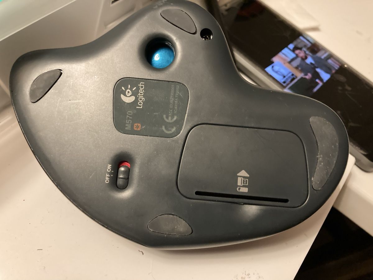 Logitech Maus: Logitech M570 Wireless Trackball Maus – Gebraucht aus Flawil von rcnkr 1